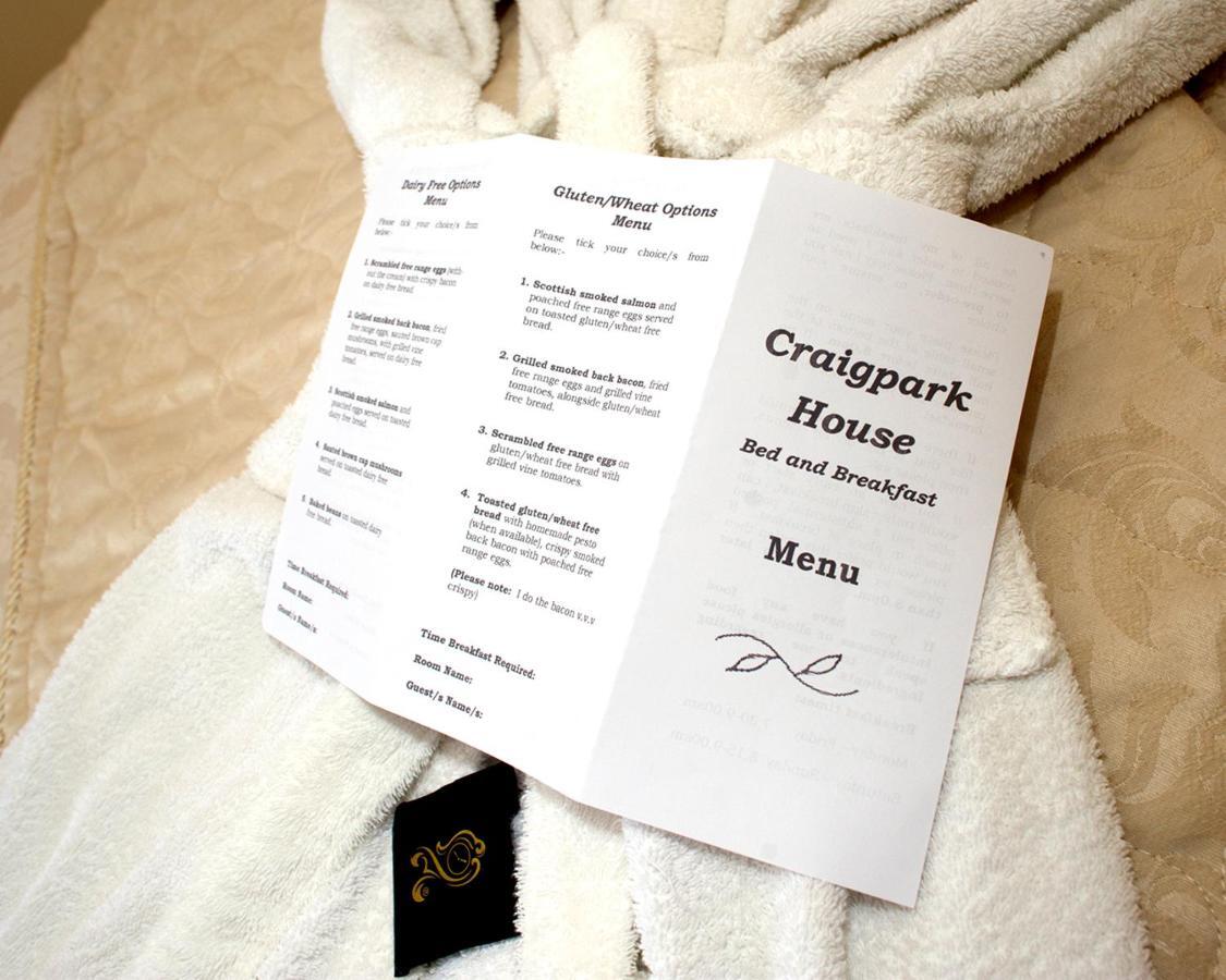 Bed and Breakfast Craig Park House Airdrie Esterno foto